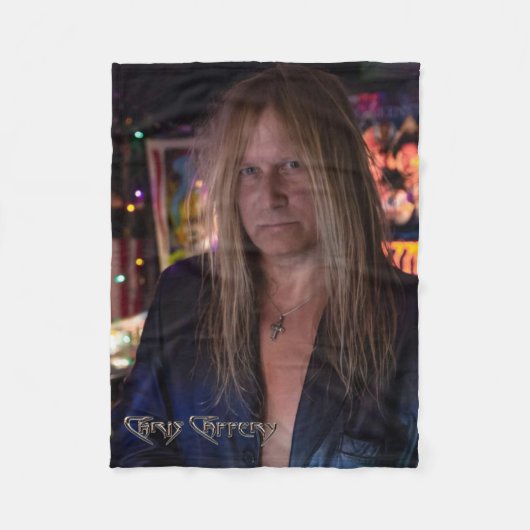 Chris Caffery SDS Pinball Fleece Blanket Deken (Voorkant)
