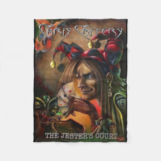Chris Caffery The Jester's Court Fleece Blanket Deken (Voorkant)