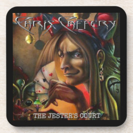 Chris Caffery - The Jester's Court Plastic Onderze Bier Onderzetter