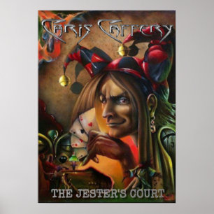 Chris Caffery - The Jester's Court Poster 20 x 28'