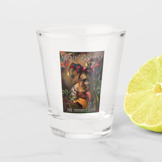 Chris Caffery - The Jester's Court Shot Glass Shot Glas (Voorkant)