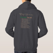 Chris Caffery Virus World Tour 2020 Adult G Hoodie (Achterkant)