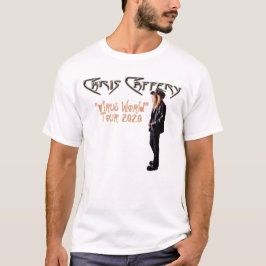 Chris Caffery - Virus World Tour 2020 Adult White T-shirt