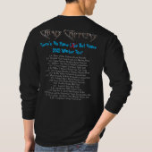 Chris Caffery - Winter Tour 2021 Adult Long Meve T-shirt (Achterkant)