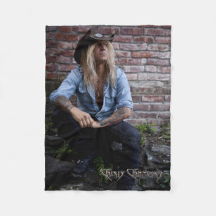 Chris Caffery Zitte Brick Wall Fleece Deken