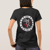 Chris CHAOS DJ Dames T-shirt (Achterkant)