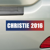 Chris Christie 2016 Bumpersticker (Op auto)