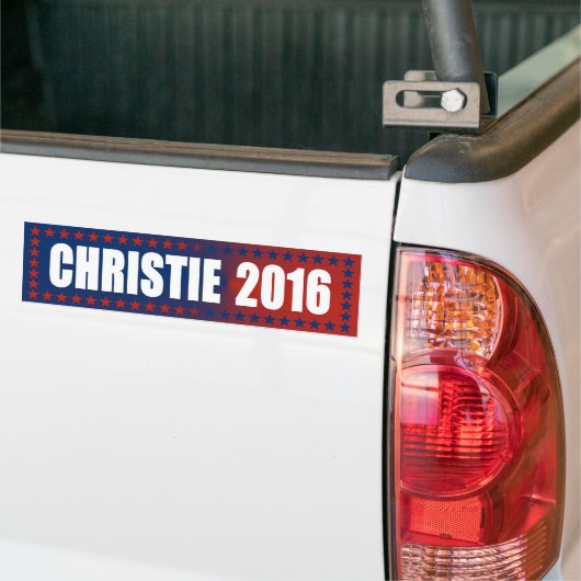 Chris Christie 2016 Bumpersticker (Op Truck)