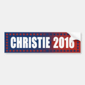 Chris Christie 2016 Bumpersticker (Voorkant)