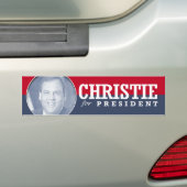 CHRIS CHRISTIE 2016 BUMPERSTICKER (Op auto)