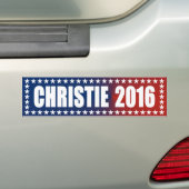 Chris Christie 2016 Bumpersticker (Op auto)