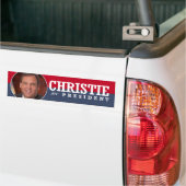 CHRIS CHRISTIE 2016 BUMPERSTICKER (Op Truck)