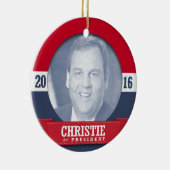 CHRIS CHRISTIE 2016 KERAMISCH ORNAMENT (Rechts)