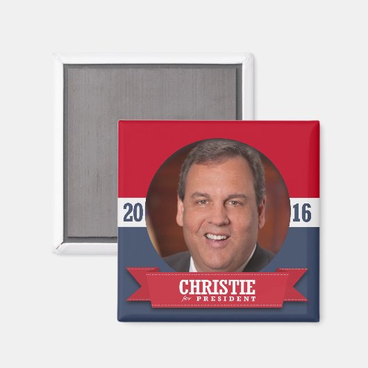 CHRIS CHRISTIE 2016 MAGNEET (Voorkant / Achterkant)