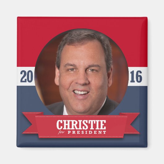 CHRIS CHRISTIE 2016 MAGNEET (Voorkant)
