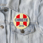 Chris Christie 2016 Ronde Button 7,6 Cm (In situ)