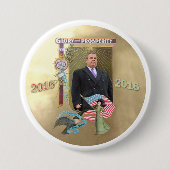 Chris Christie 2016 Ronde Button 7,6 Cm (Voorkant)