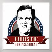 CHRIS CHRISTIE 2016 SPANGLE POSTER (Voorkant)