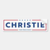 CHRIS CHRISTIE 2024 BUMPERSTICKER (Voorkant)
