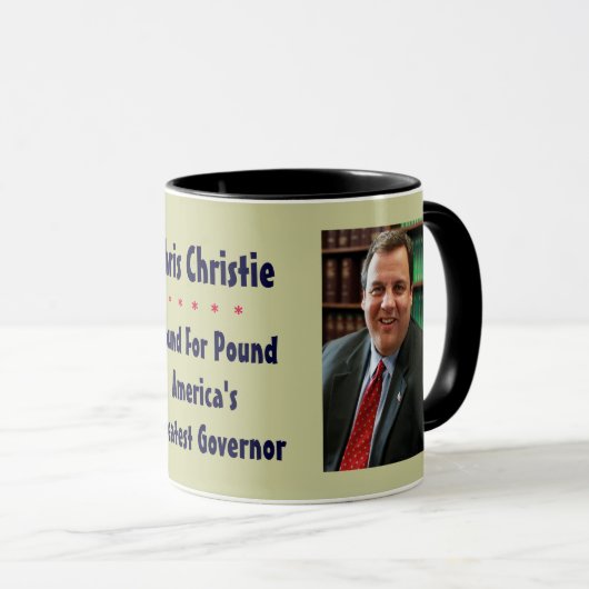 Chris Christie America's grootste gouverneur Mok (Voorkant rechts)