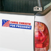 Chris Christie For President Bumpersticker (Op Truck)