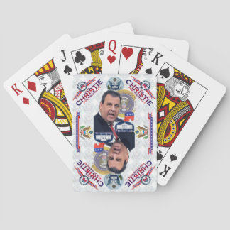 Chris Christie for President Playing Cards Speelkaarten