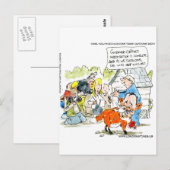 Chris Christie Grappig Als Een Vos Briefkaart (Voorkant / Achterkant)
