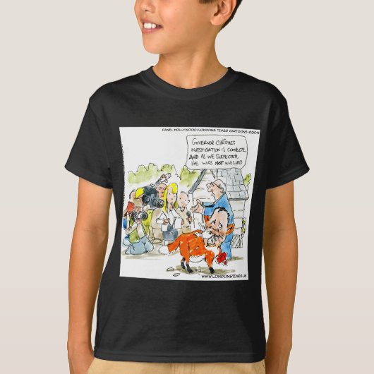 Chris Christie Grappig Als Een Vos T-shirt (Voorkant)