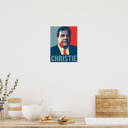 Chris Christie Hope Poster (Keuken)