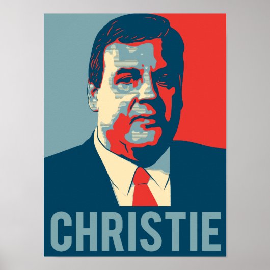 Chris Christie Hope Poster (Voorkant)