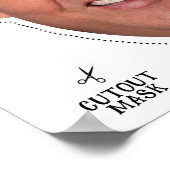 Chris Christie kostuummasker Poster (Hoek)