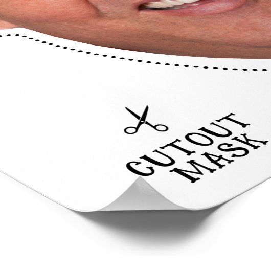 Chris Christie kostuummasker Poster (Hoek)