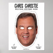 Chris Christie kostuummasker Poster (Voorkant)
