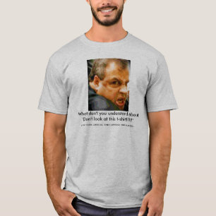Chris Christie, naar wie kijk je?! T-shirt