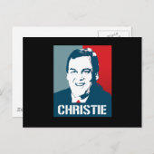 CHRIS CHRISTIE POSTER BRIEFKAART (Voorkant / Achterkant)