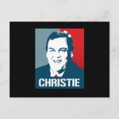 CHRIS CHRISTIE POSTER BRIEFKAART (Voorkant)