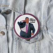 Chris Christie President in 2016 Ronde Button 4,0 Cm (In situ)