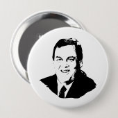 CHRIS CHRISTIE RONDE BUTTON 4,0 CM (Voorkant /achterkant)