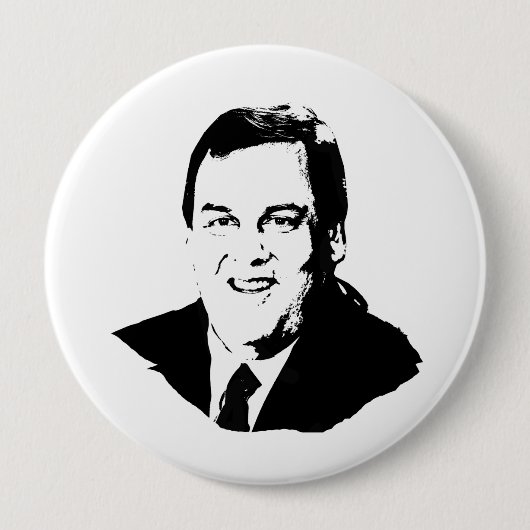 CHRIS CHRISTIE RONDE BUTTON 4,0 CM (Voorkant)