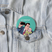 Chris Christie Selfie Ronde Button 7,6 Cm (In situ)