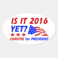 Chris Christie voor President design