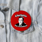 CHRIS CHRISTIE VOOR PRESIDENT RONDE BUTTON 4,0 CM (In situ)