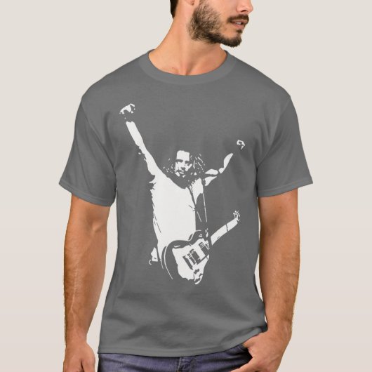 Chris Cornell bekende zanger grappig T-shirt (Voorkant)