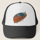 Chris-Craft Barrel Terug Trucker Pet (Voorkant)