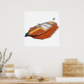 Chris-Craft Capri Poster (Keuken)