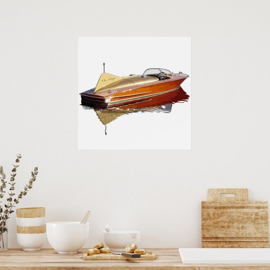 Chris Craft Cobra Poster (Keuken)