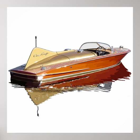 Chris Craft Cobra Poster (Voorkant)