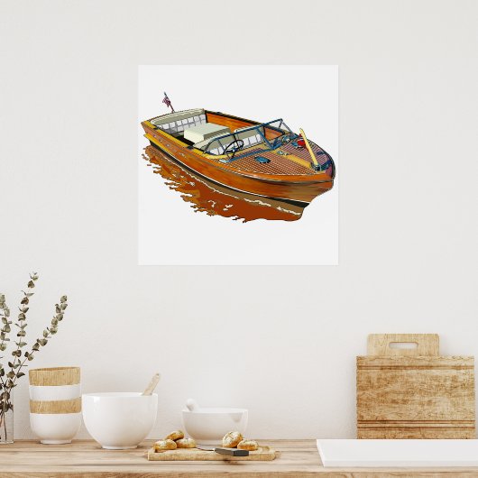 Chris Craft Continental Poster (Keuken)