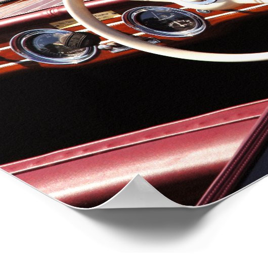 Chris Craft Deluxe Runabout Poster (Hoek)