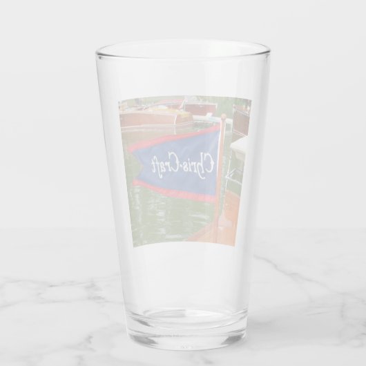 Chris Craft Drinkware Glas (Achterkant)
